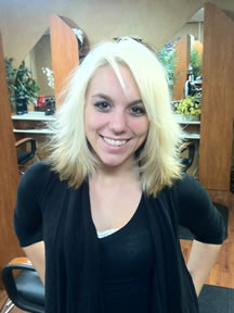 Savannah - Junior Stylist at the Stylist's Chair in Cornwall NY